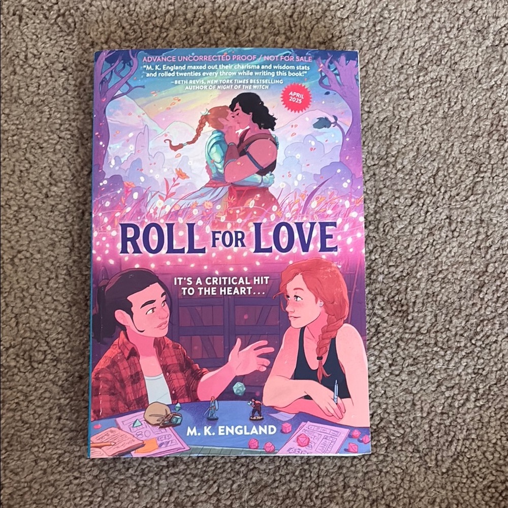 Roll‎ for Love Book by M.K. England